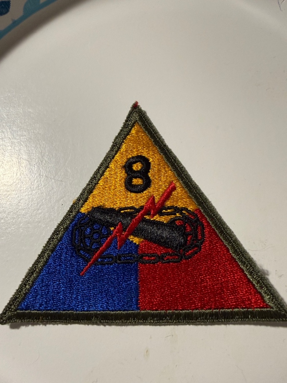 US Army 8th Armored Division Patch